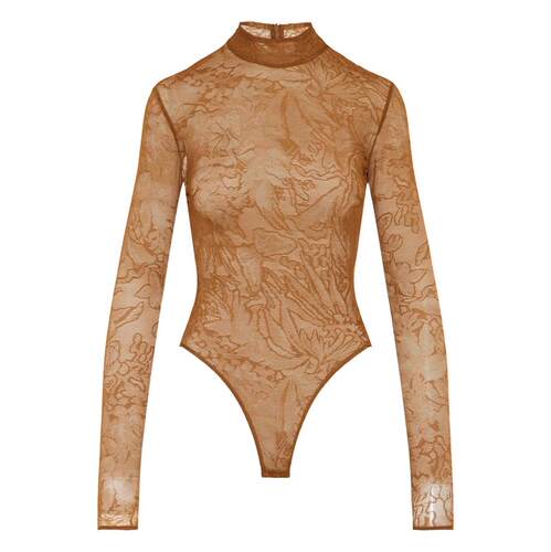 David Koma 女士 FW25 连体衣 棕色上衣