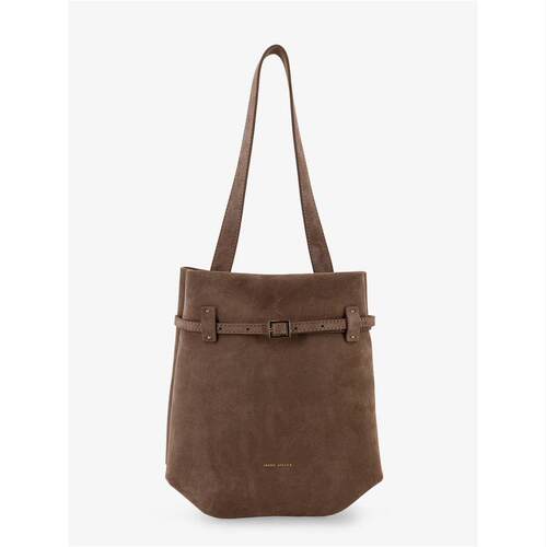 Manu Atelier 女士 SS26 单肩包 du Jour 迷你可购物绒面革肩包
