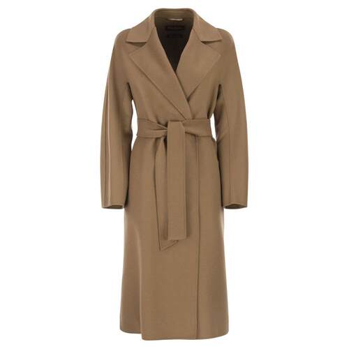 Max Mara 女士 SS26 大衣 Studio 純色系腰帶大衣