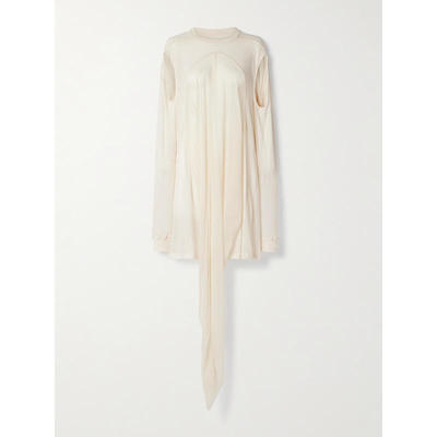 Rick Owens 女士 上衣 Drain T 拼接棉针织双绉上衣