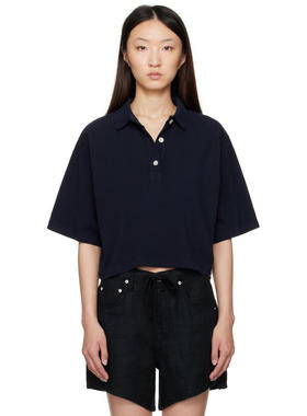 Citizens of Humanity 女士 POLO衫 海军蓝 Lowen Polo 衫