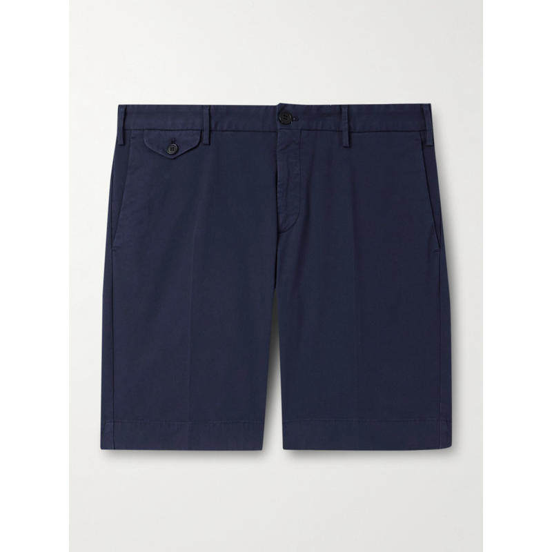 Slowear 男士 FW25 短裤 Venezia 1951 修身直筒棉混纺百慕大短裤