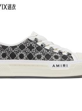Amiri 男款黑色 & 白色 MA Quad Court Low 运动鞋 迷衣时尚