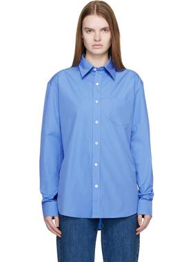 A.P.C. 女士 衬衫 蓝色 Owen 衬衫