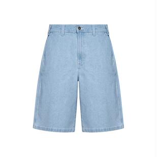 Dickies 迪凯斯 男士 SS25 衬衫 标志贴片宽松短裤