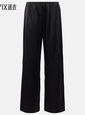 LESET 女款Barb 高腰阔腿裤 迷衣时尚