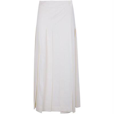 Parosh 女士 SS25 中长裙 白色半身裙