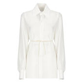 马丁·马吉拉 女士 SS25 MM6 长袖 Margiela 衬衫 系带 Maison