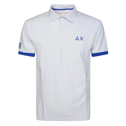 SUN68 男士 SS26 上衣 Sun 68 and Polos T恤白色