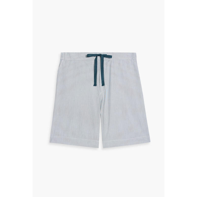 Orlebar Brown 男士 短裤 Devlin 细条纹棉质府绸抽绳短裤