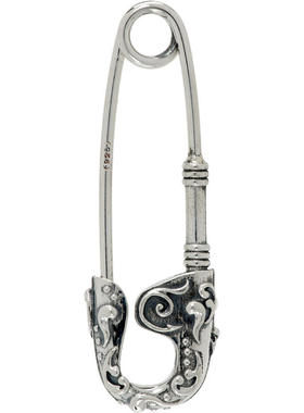 Emanuele Bicocchi 男士 耳环 单只 Large Arabesque Pin 耳饰