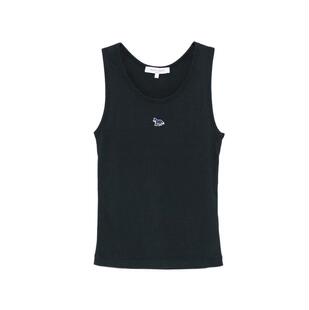SS26 Maison Kitsuné 女士 婴儿狐狸棉质上衣 背心
