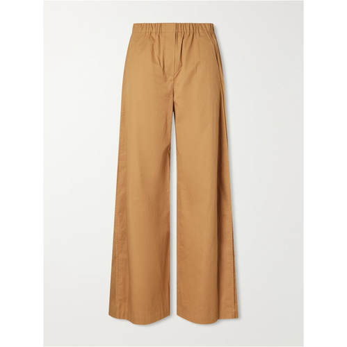 Theory 思睿 女士 FW26 长裤 棉质府绸阔腿裤