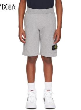 Stone Island 石头岛  logo标识短裤童装 迷衣时尚