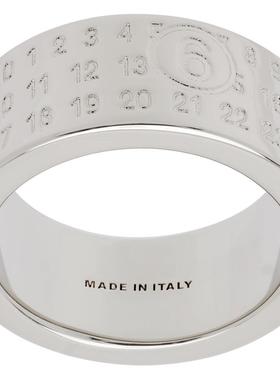 MM6 Maison Margiela马吉拉女士Numeric Minimal Signature 戒指