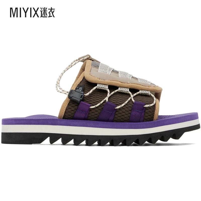 Suicoke 男士 棕色 & 紫色 DAO-2ab 凉鞋 迷衣时尚