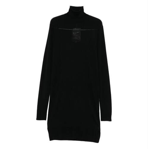 Totême 女士 FW25 中长连衣裙 TOTEME MAIN 黑色连衣裙