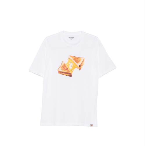 Carhartt WIP 卡哈特 男士 FW26 T恤 CHEESE TOAST 印花