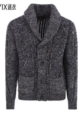 [秋冬新品]Rakkì wear 男款ARAN 连披肩领圈针织开衫 迷衣时尚