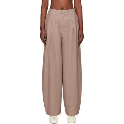 RUOHAN 女士 长裤 棕色 Denver 长裤