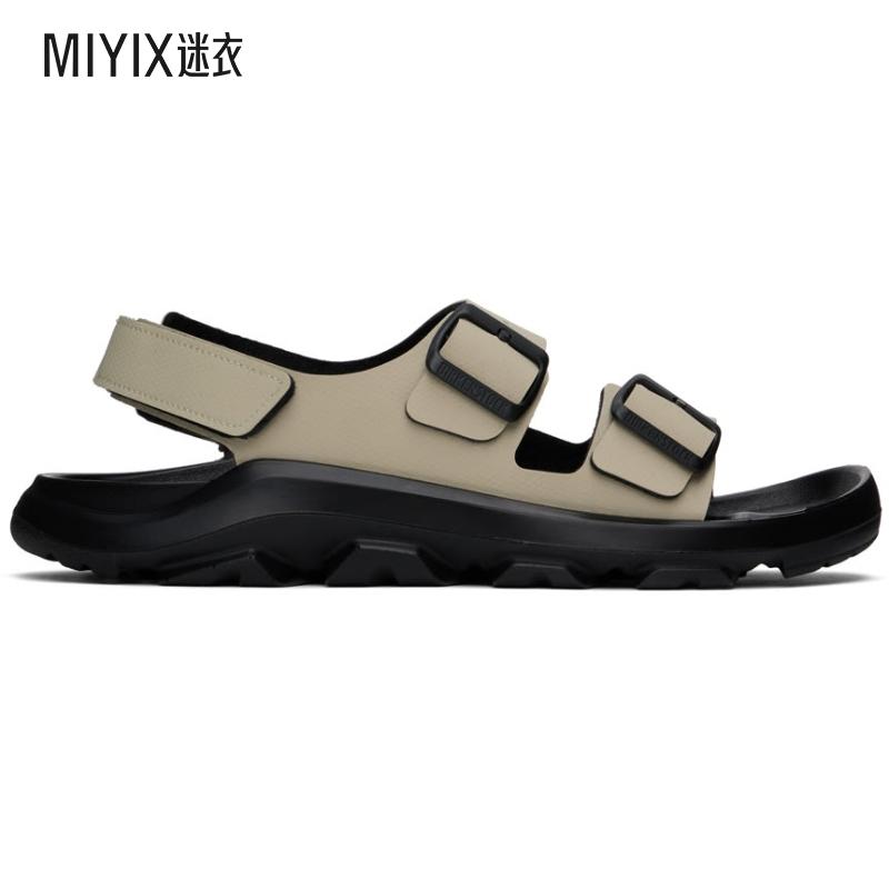 Birkenstock勃肯 男士 灰褐色 Regular Mogami Terra 凉鞋
