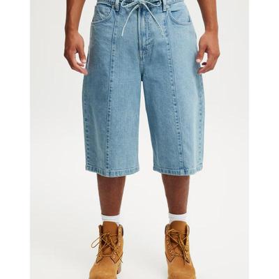 Cotton:on 男士 牛仔短裤 jorts 棉质牛仔运动蓝色运动短裤