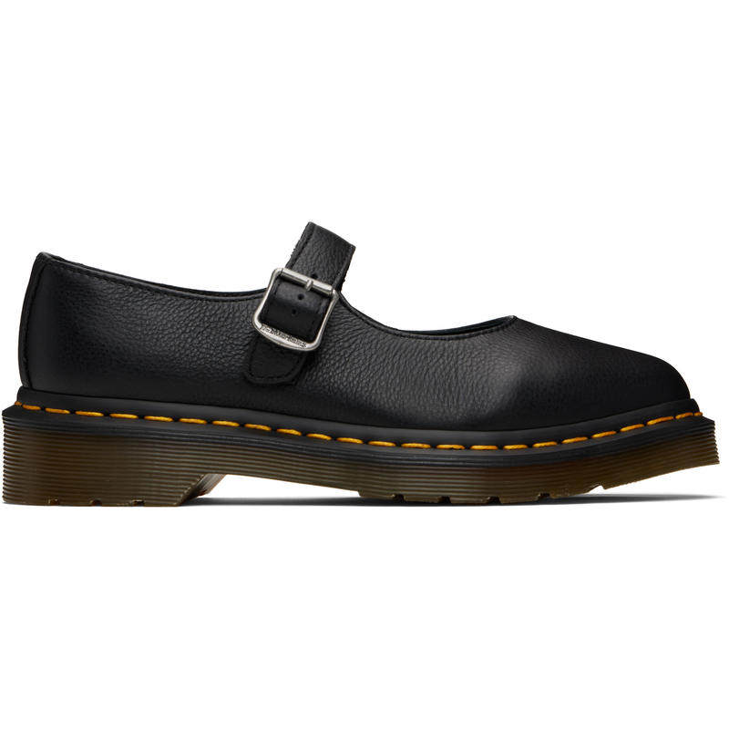 Dr. Martens马丁博士女士 芭蕾鞋 黑色 Elphie 玛丽珍鞋