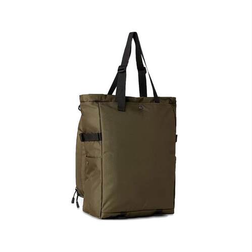 The North Face 北面 男士 SS26 手提包 灰褐色绿色皮革包包