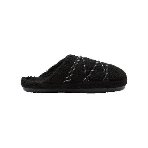 Moon Boot 月亮靴 女士 SS26 居家鞋 TEDDY SLIPPER BLACK