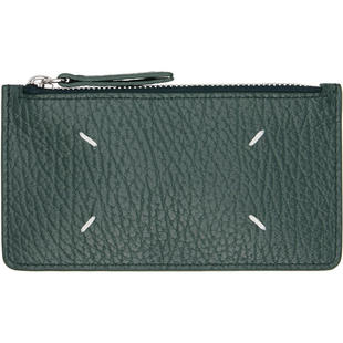 Maison Margiela 马丁·马吉拉 男士 卡包 绿色 Four Stitches