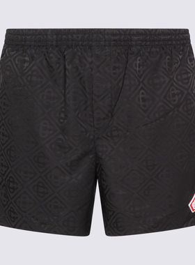 Casablanca 男士 SS26 泳装 clothing 海滩黑色