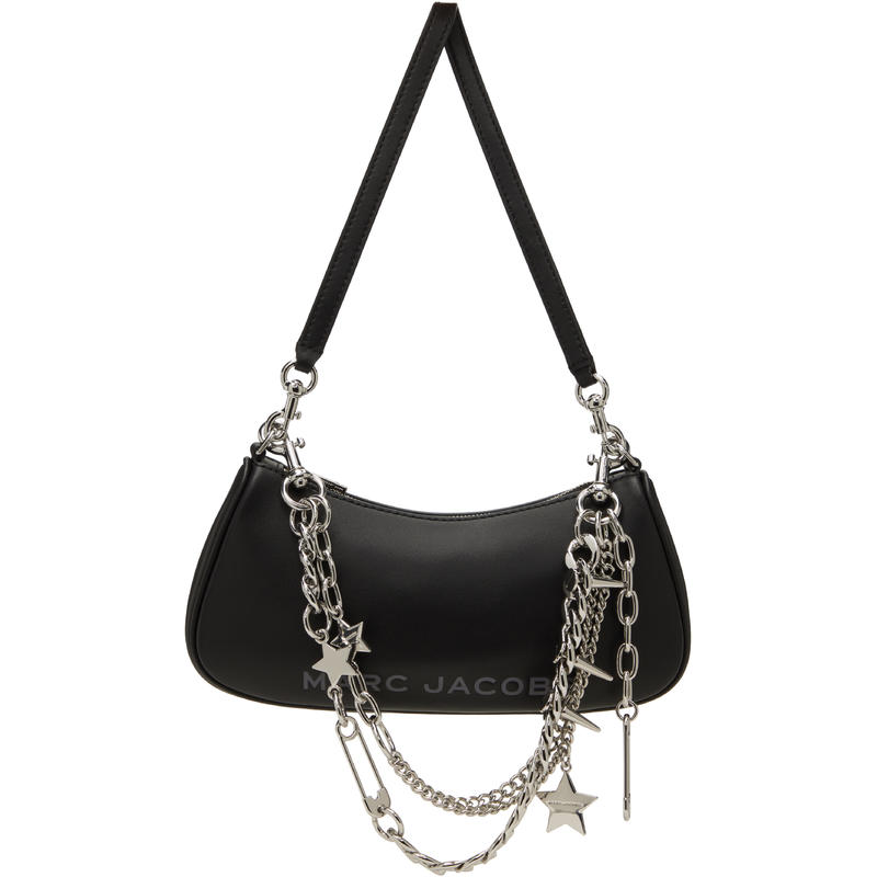 Marc Jacobs 女士 单肩包 黑色 The Star Charm 单肩包