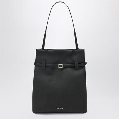 Manu Atelier 女士 SS26 托特包 DU JOUR 小牛皮手提包(黑色)
