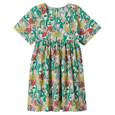Bobo Choses 女童 连衣裙 Herbalist 彩色花朵棉质童装