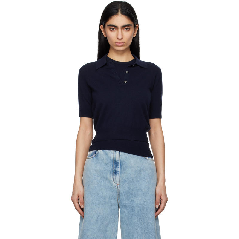 Arch4 女士 POLO衫 海军蓝 Caitlin Polo 衫