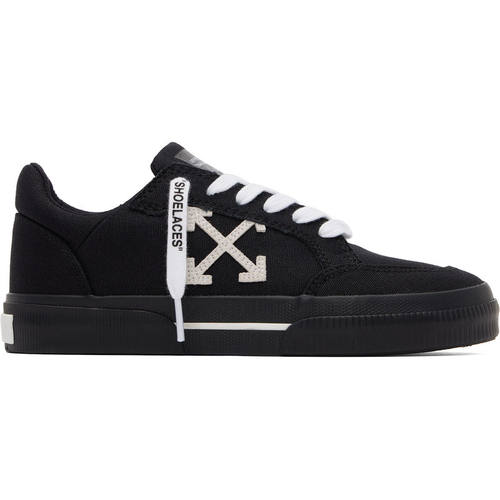 Off-White 女士 运动鞋 黑色 Vulcanized Low Canvas