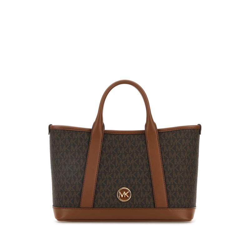 Michael Kors 女士 FW25 手提包 Luisa 印花帆布小号购物包