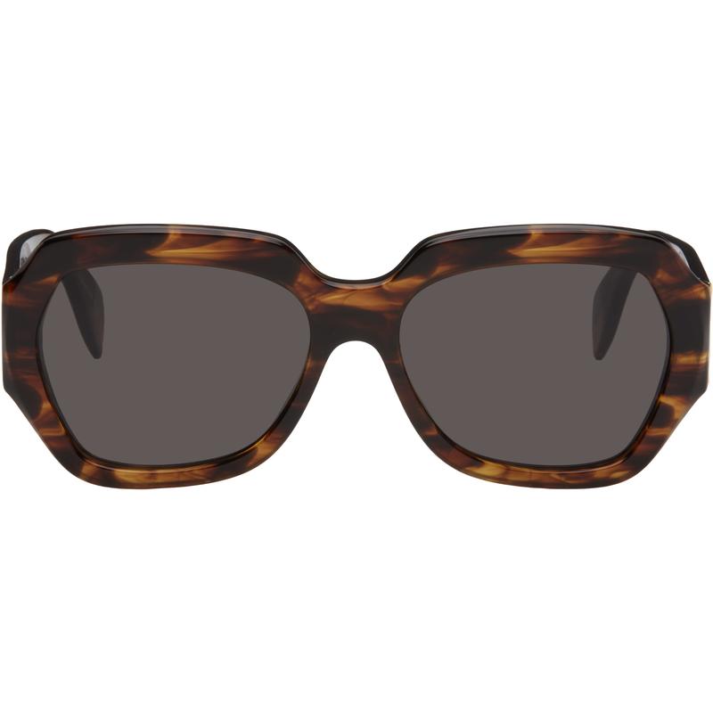 Retrosuperfuture 男士 太阳镜 棕色 Nala 太阳镜