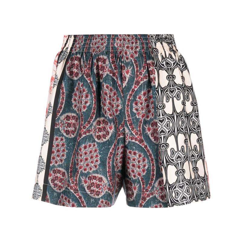 Erika Cavallini 女士 SS23 短裤 Semi-Couture 多色短裤