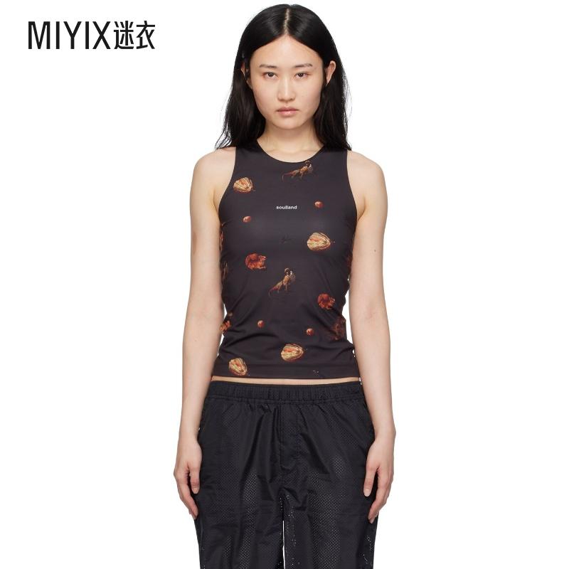 Soulland  女 黑色 Tyler 背心 迷衣时尚