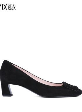 Roger Vivier 鞋跟黑色高跟鞋女款 迷衣时尚