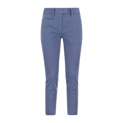 DONDUP 女士 SS23 长裤 PERFECT 修身棉质华达呢裤子