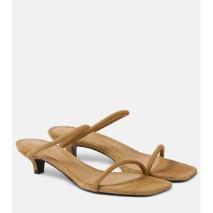 Totême 女士 凉鞋 The Minimalist 35 绒面革