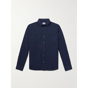 Hartford 男士 SS26 衬衫 Paul Pat 棉质府绸衬衫