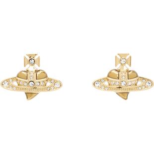 Vivienne Westwood 西太后 女士 耳环 New Diamante Heart 耳钉