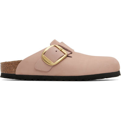 Birkenstock 勃肯 女士 穆勒鞋 粉色 Narrow Boston Big Buckle