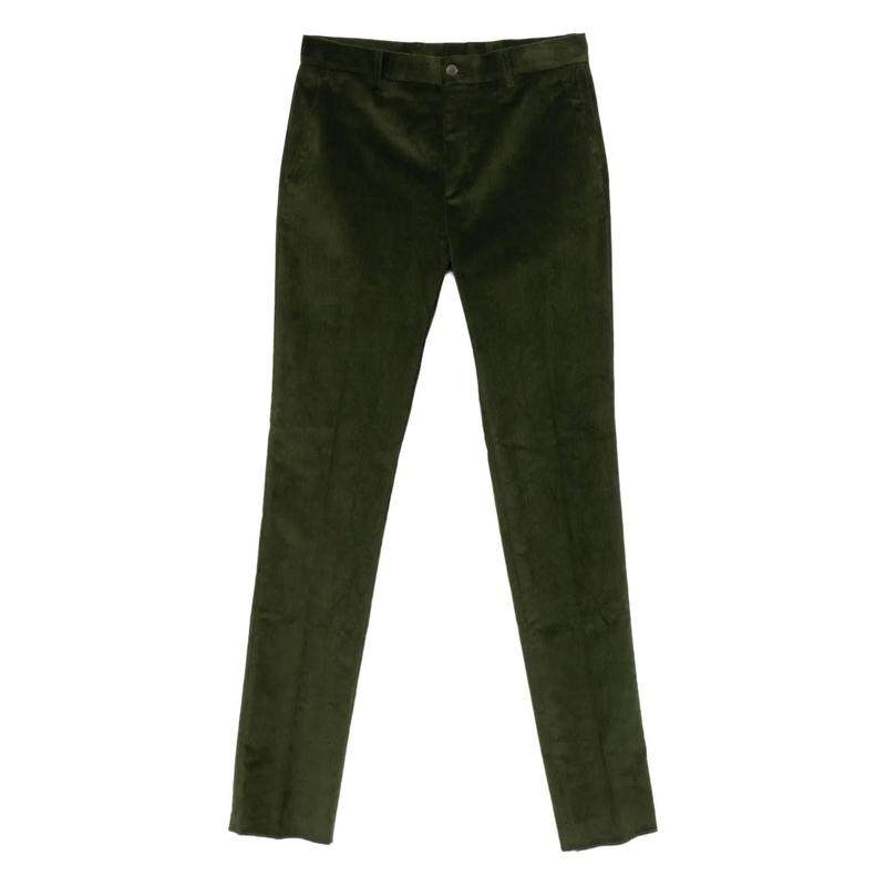 Etro 男士 FW25 长裤 直筒燈芯絨長褲