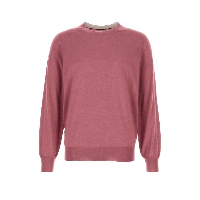 Brunello Cucinelli 男士 SS26 毛衣 圓領針織套衫