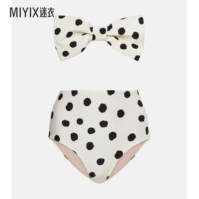 Adriana Degreas 女款无肩带高腰比基尼 迷衣时尚