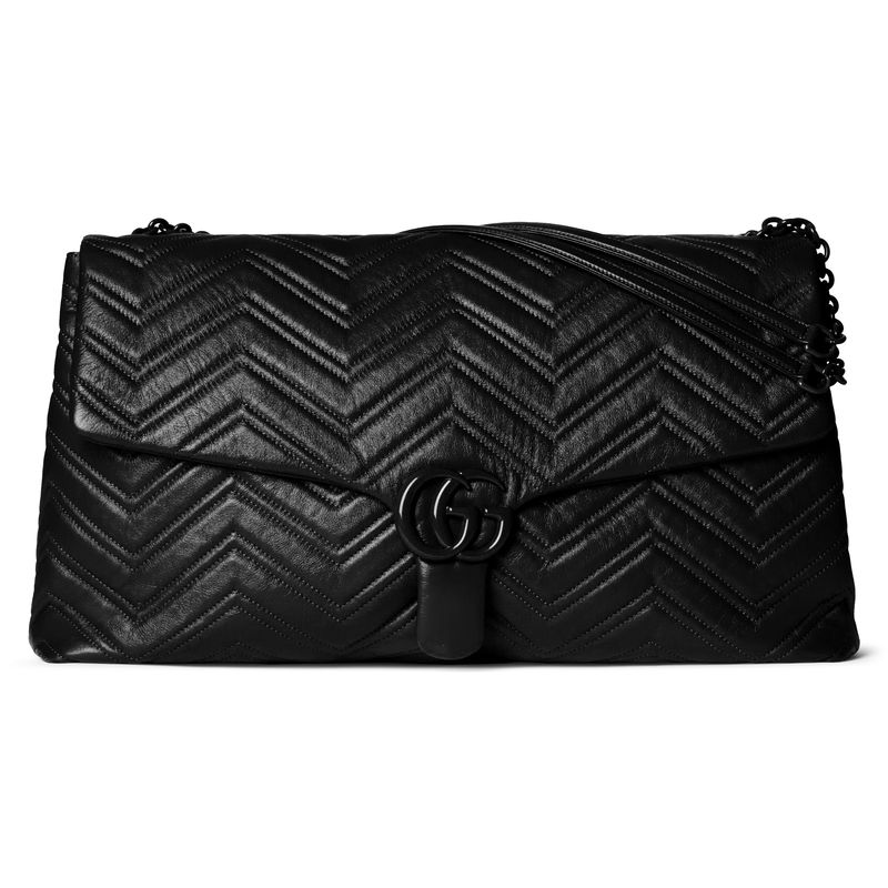 Gucci 女士 FW25 单肩包 GG Marmont系列加大号肩背包